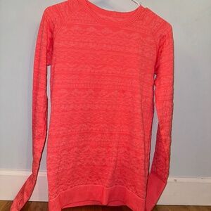 pink long sleeve vintage lululemon swifly